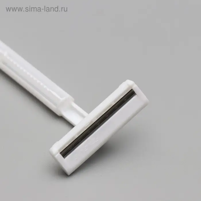 Бритва Стандарт с двумя нержавеющими лезвиями и крем для бритья 10 гр.