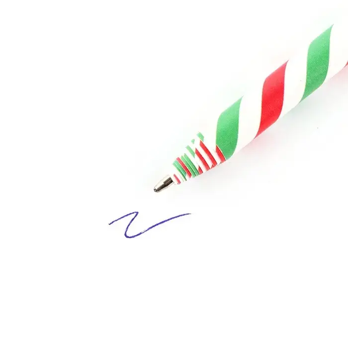 Ручка-эко шариковая, синяя паста, 1.0 мм &laquo;Новый год&raquo; МИКС