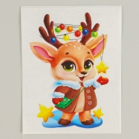 Мыло с картинкой своими руками на новый год &laquo;Малыш оленёнок&raquo;, новогодний набор для творчества