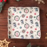 Коробка для печенья, &laquo;Новогодний мишка&raquo;, 15&times;15&times;3 см, Новый год