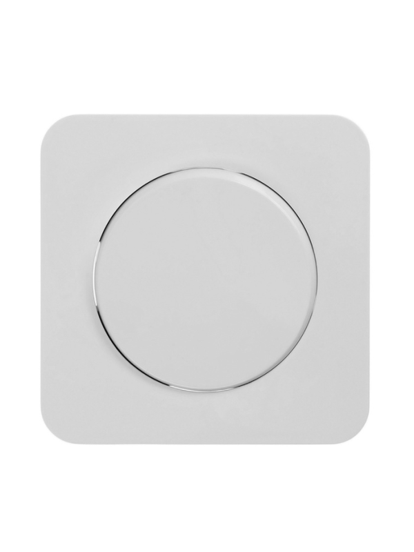 Выключатель, серия "Circular", 10 А, 1 кл., скрытый, белый