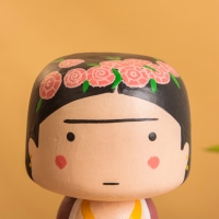 Деревянная кукла кокеши &laquo;Фрида&raquo;, 8&times;7.5&times;16 см