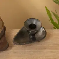 Подсвечник "Средневековье" алюминий 12х9х7,5 см