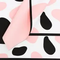 Пленка двухсторонняя для цветов и декора, розовый 58&times;58 см