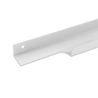 Ручка торцевая CAPPIO RP100WH, L=800 мм, цвет белый, 4 шт.