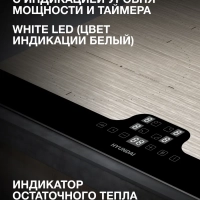 Индукционная варочная поверхность HHI 6772 GR