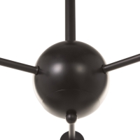 Люстра "Кон" 3х40Вт Е27 черный 50х50х43см