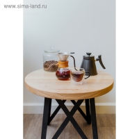 Кемекс стеклянный для заваривания кофе &laquo;Колумб&raquo;, 400 мл, 13&times;11&times;17 см