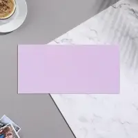 Конверт для денег &laquo;Поздравляю!&raquo; софт тач, тиснение, сиреневый цвет, 9&times;19 см