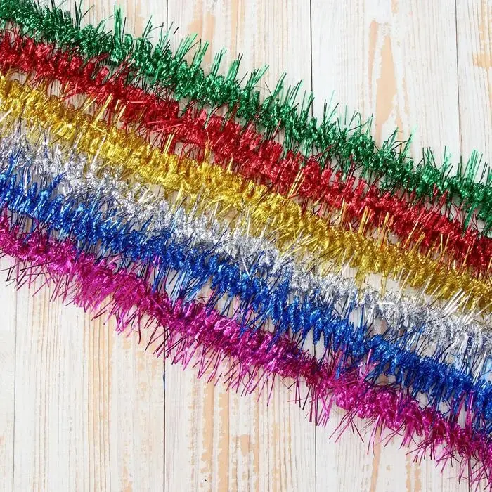 Мишура новогодняя &laquo;Зимнее волшебство. Фонарик ёжик&raquo;, d = 4 см, 200 см, МИКС