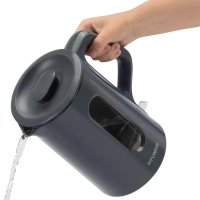Чайник HYK-G4508 1,5л 1700Вт серый (стекло)