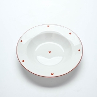 Тарелка керамическая глубокая Dolce Ceramo. &laquo;Любовь в деталях&raquo;, 22,4 см