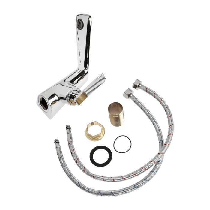 Смеситель для раковины ZEIN Z3808, дизайнерский, однорычажный, картридж 35 мм, хром