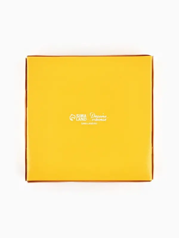 Коробка для конфет &laquo;Бант&raquo;, скретч-слой, 10.5х10.5х3.5 см