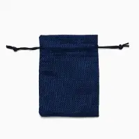 Мешочек подарочный &laquo;Льняной&raquo; 9&times;12, синий