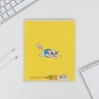 Тетрадь в клетку, предметная, 48 л.,на скрепке, А5 &laquo;ПЕРСОНАЖИ. Биология&raquo;