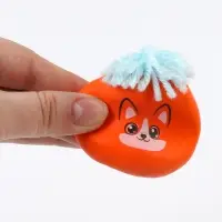 Антистресс сквиш мялка капитошка &laquo;Питомцы &raquo;, в шоубоксе, с мукой