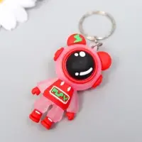 Брелок резина "Игровая космо-мышь" МИКС 1,7х2,8х5,5 см