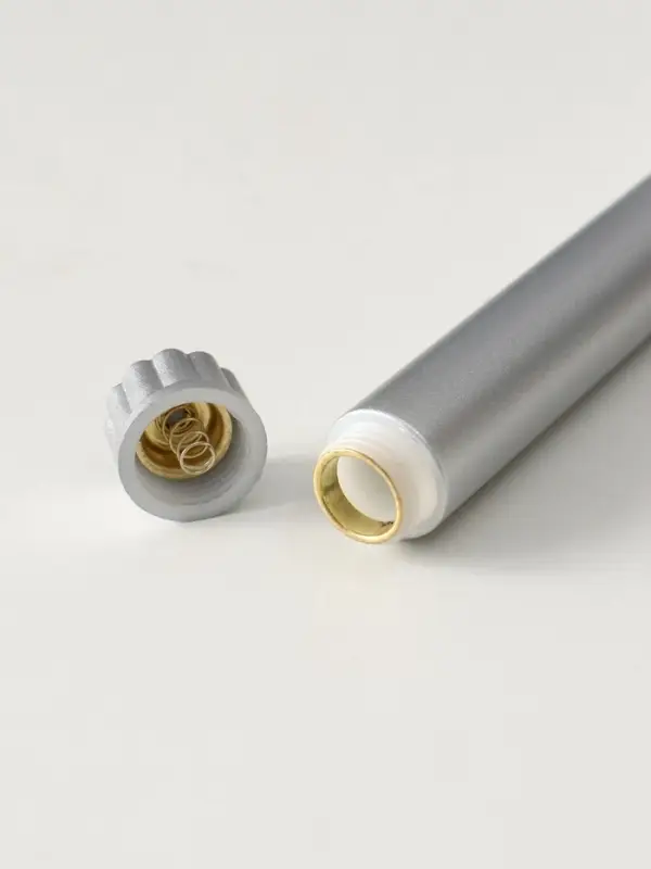 Ночник свеча "Нежность" набор 2 шт LED 2xААА серебро 2х2х27,5 см