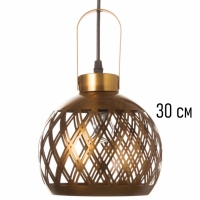 Светильник Paula 1х40Вт Е27 медь 20х20х25см