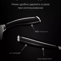 Набор кухонных ножей из 4 предметов Stein 4SS