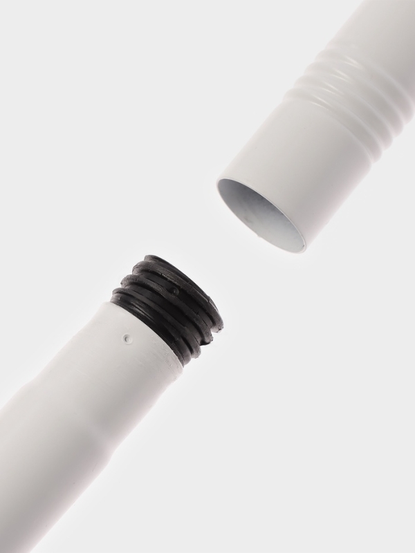 Окномойка гибкая, 5 насадок, с заглушкой, составная 4х секционная ручка, 138 см