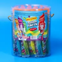 Десерт желейный &laquo;Зубная паста&raquo; ассорти, 55 мл