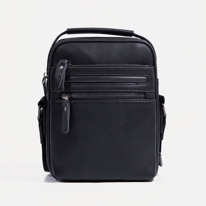 Сумка мужская, цвет чёрный