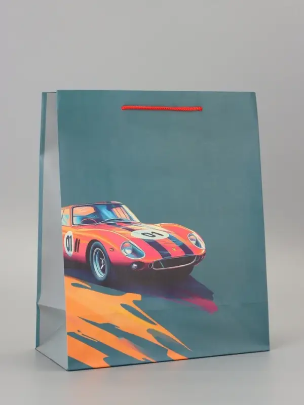 Пакет подарочный ламинированный &laquo;Лучшему&raquo; 26&times;12&times;32 см