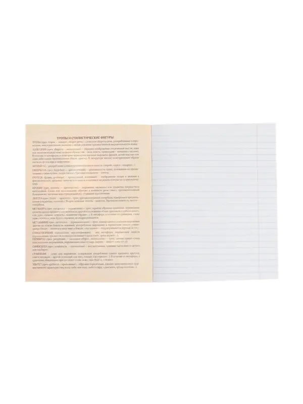 Тетрадь предметная 48 листов в линейку Calligrata, &laquo;СуперНеон. Литература&raquo;, обложка мелованный картон