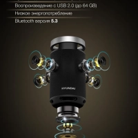 Колонка беспроводная H-MC1241 90Вт 5 динамиков Мощный Звук