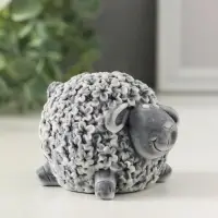 Сувенир "Барашек в цветочках" 5 см