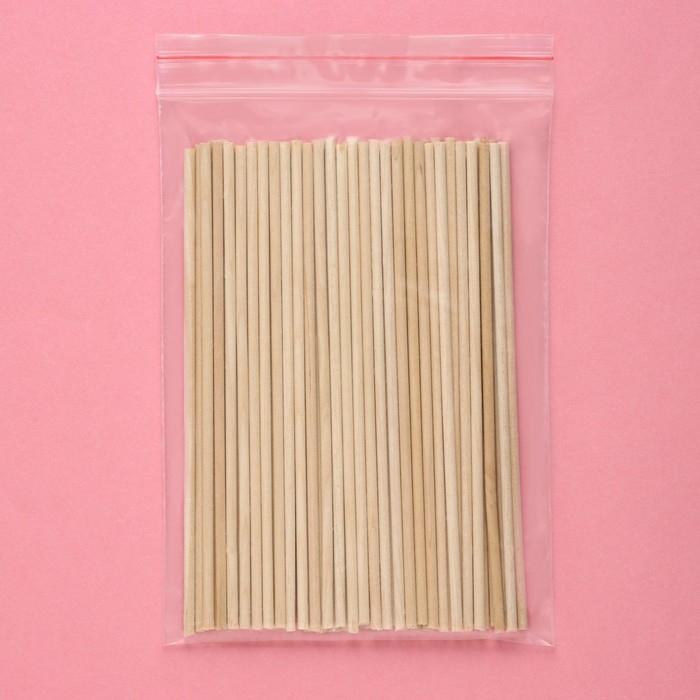 Набор палочек для леденцов, 50 шт, длина палочки 15 см
