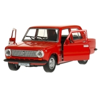 Машинка металлическая &laquo;ВАЗ-2101&raquo;, ретро - модель &laquo;Копейка&raquo;, открываются двери, багажник, инерция, 12 см, красный