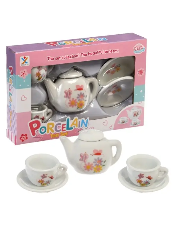 Набор керамической посуды "Чайный сервиз" 5 предметов