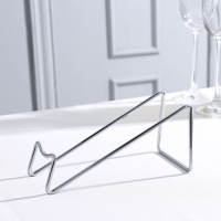 Подставка для бутылок Доляна &laquo;Минимал&raquo;, металл, 18&times;7,5&times;8 см, цвет хромированный