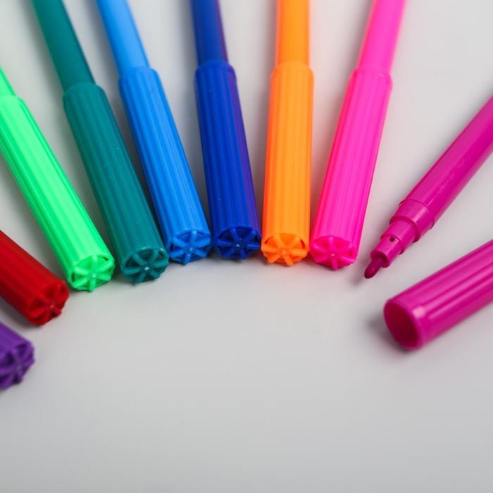 Фломастеры &laquo;Minnie&raquo;, 12 цветов, Минни Маус