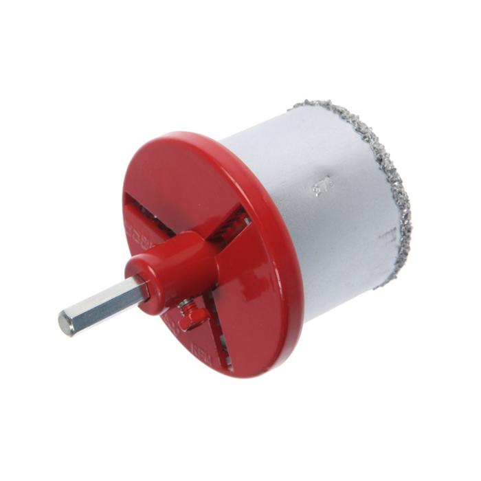 Набор коронок кольцевых по керамике ТУНДРА, 33-53-67-73 мм, 4 шт.