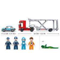 Конструктор &laquo;Город. Автовоз&raquo;, 542 детали