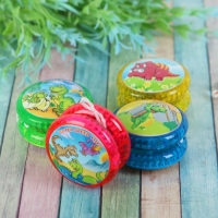 Йо-йо &laquo;Динозавр&raquo;, световой, цвета МИКС