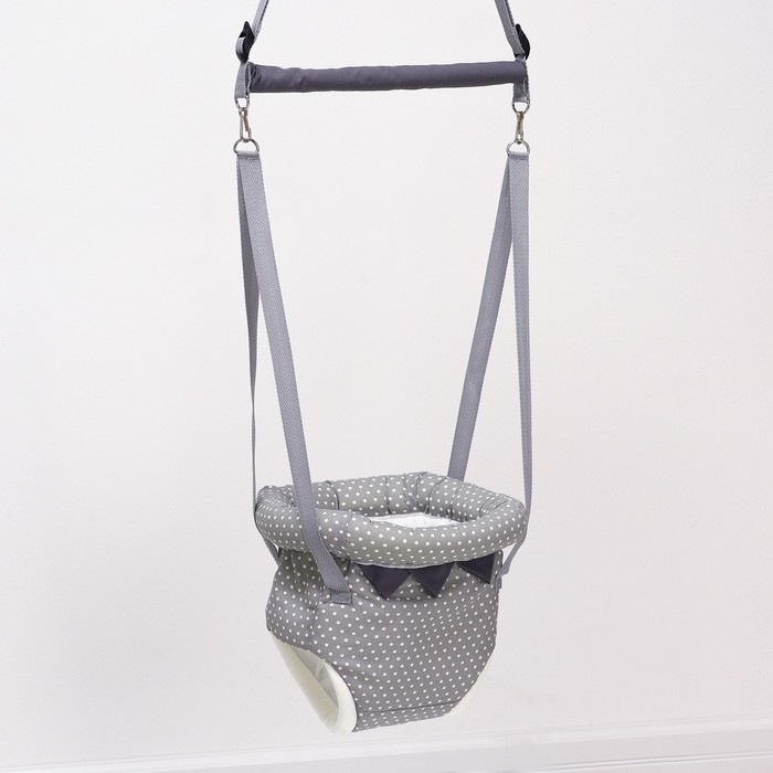 Прыгунки №4, 3в1 &laquo;Серый горох&raquo; (прыгунки, качели, тарзанка)