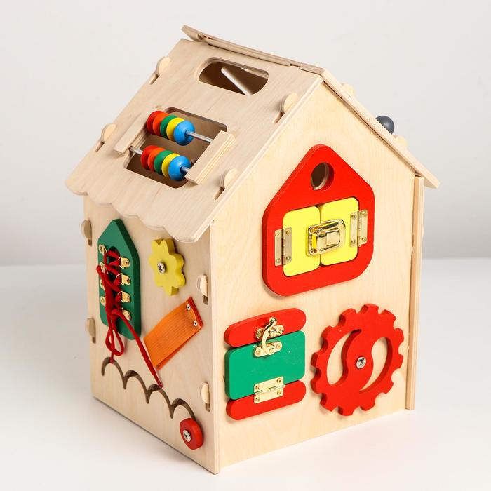 Бизиборд &laquo;Музыкальный домик&raquo;