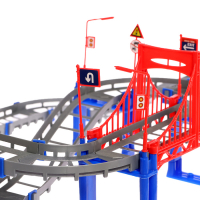 Детский автотрек &laquo;Крутой вираж&raquo;, работает от батареек