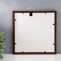 Фоторамка  дерево 20х20 см, орех