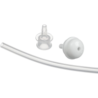 Бутылочка для кормления M&B, ШГ &Oslash;70мм, 150мл., силиконовая колба, цвет розовый