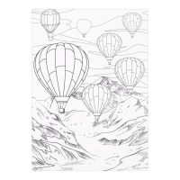 Раскраска акварелью с красками &laquo;Я рисую акварелью&raquo;, А4