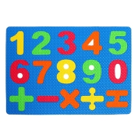 Коврик-пазл &laquo;Яркие цифры&raquo;, цвета МИКС