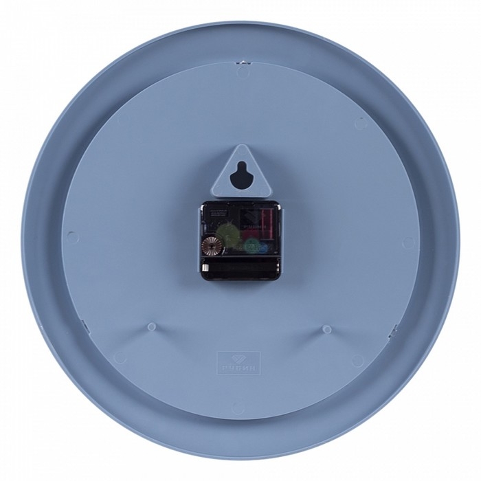 Часы настенные интерьерные "Классика", круглые d-30 см, бесшумные, синие