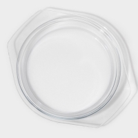 Кастрюля с крышкой из жаропрочного стекла для запекания Доляна &laquo;Фуэго&raquo;, 650 мл, 18&times;16&times;5 см