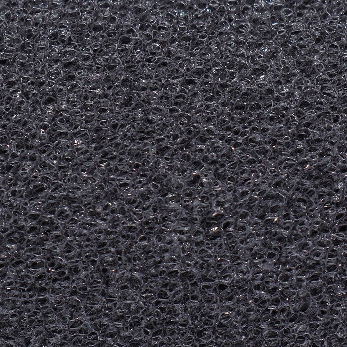 Губка прямоугольная для фильтра, серия F, 3 х 3,5 х 7 см, серая